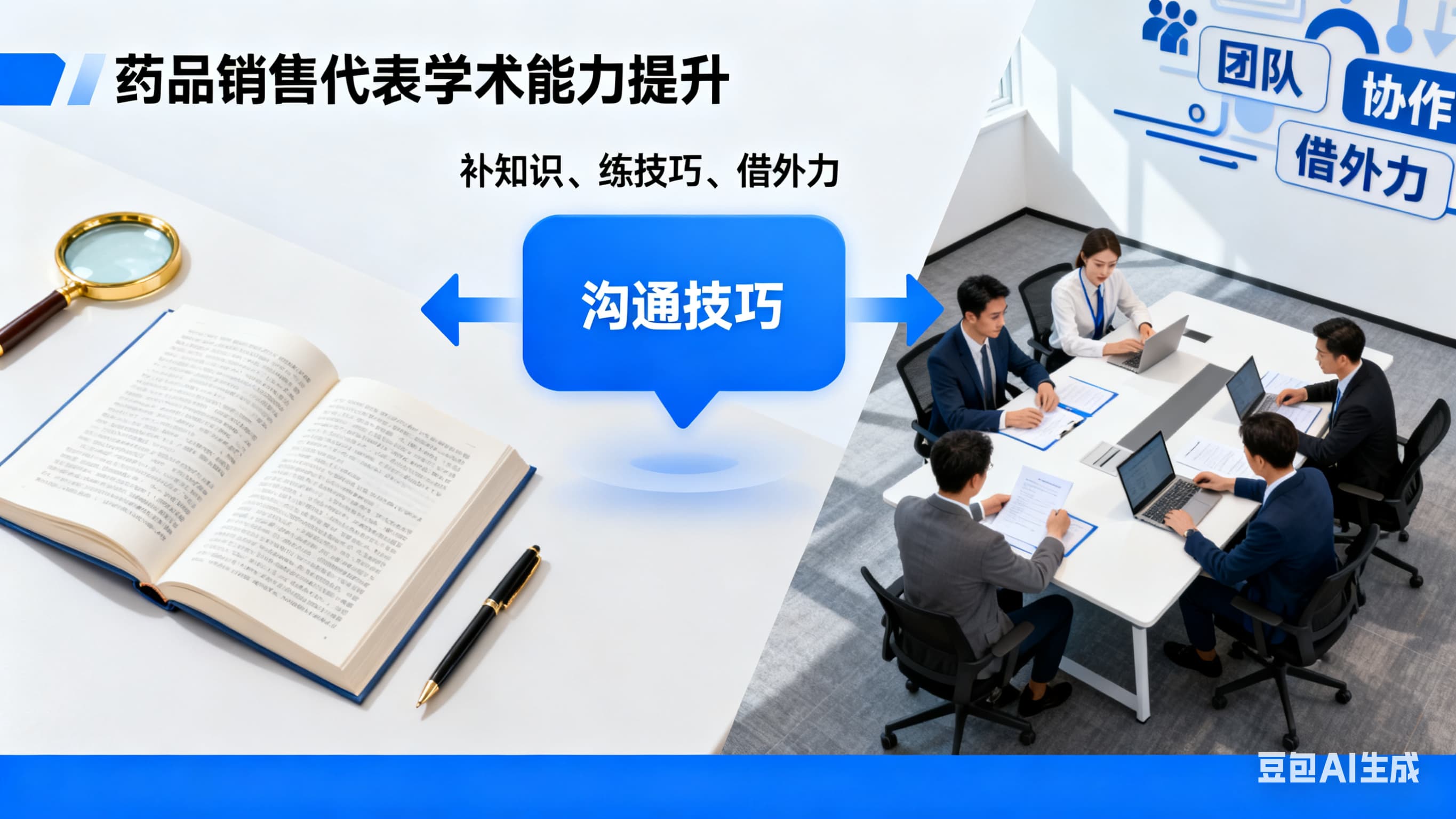 药品销售代表拜访客户，开展不了学术话题怎么办？