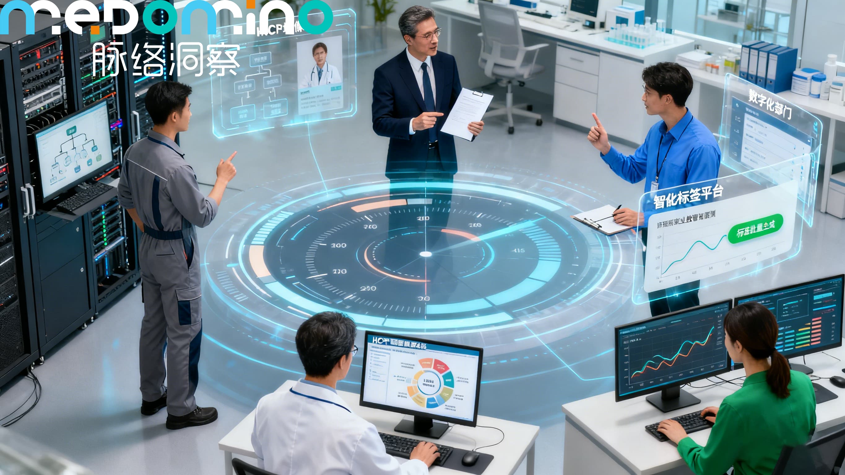 药企数智化营销并不是发几篇内容，而是这样一套体系