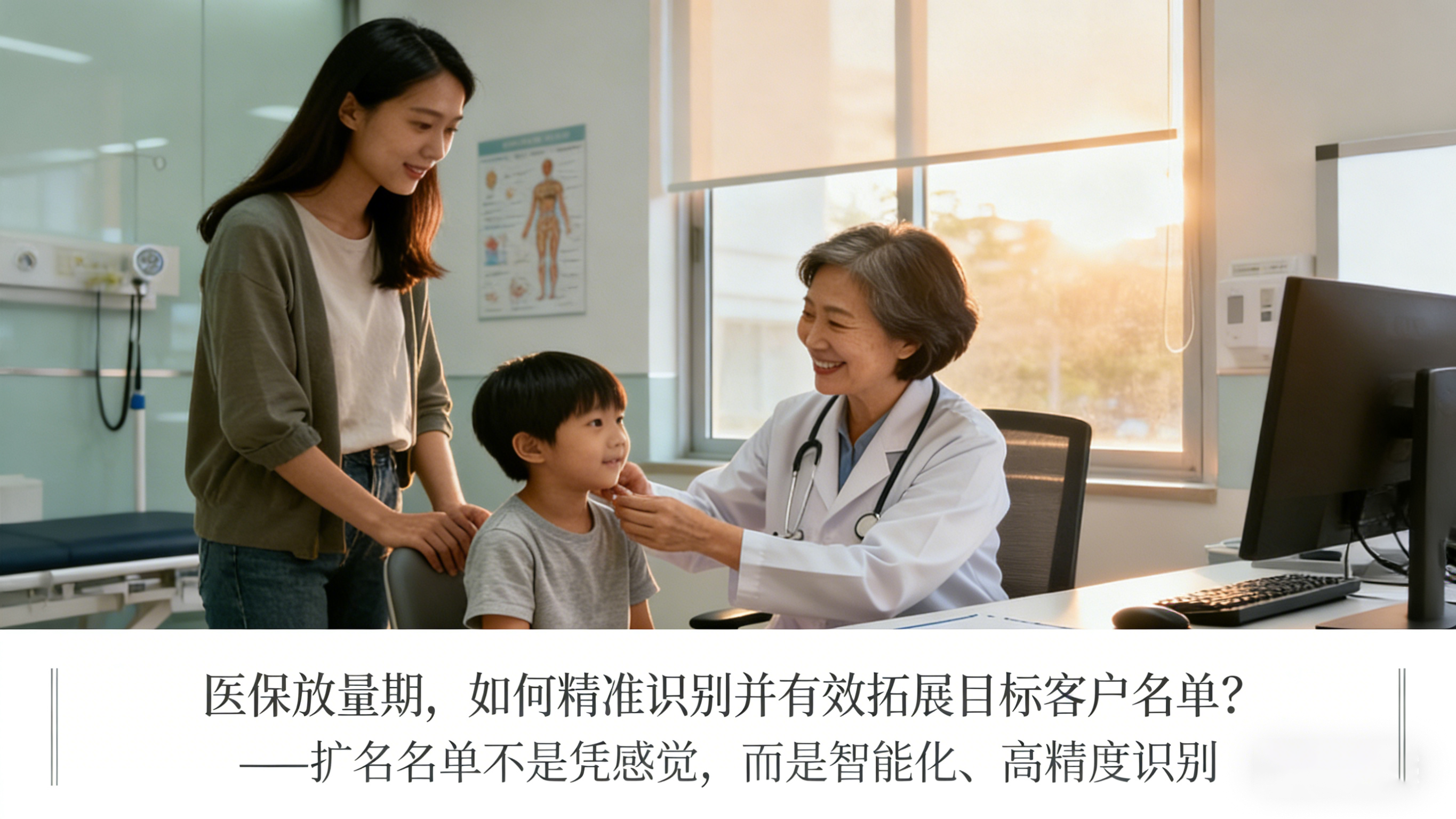 医保放量期，如何精准识别并有效拓展目标客户名单？