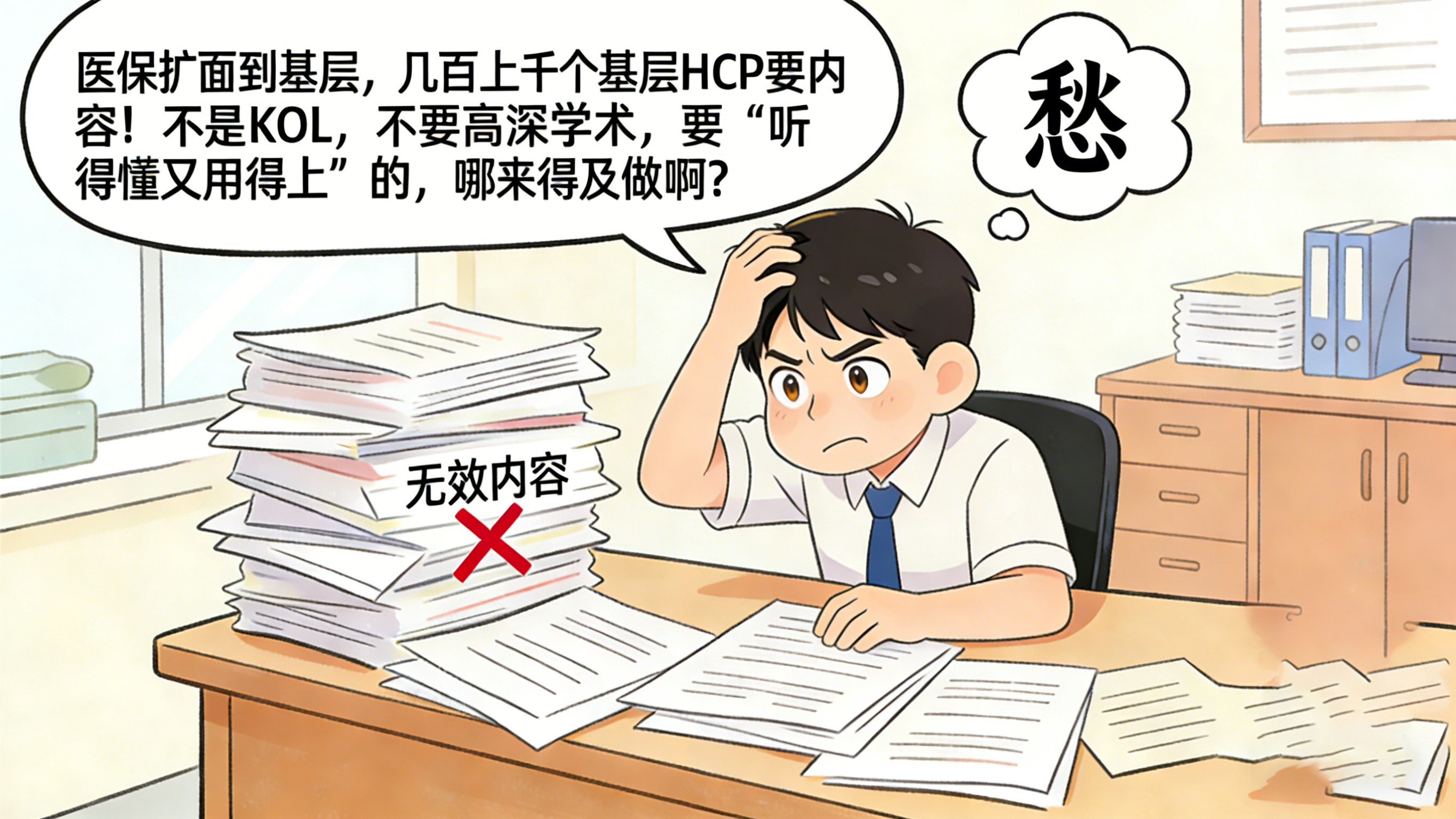 医保放量期，药企如何快速生成个性化内容，助力市场下沉与观念植入？