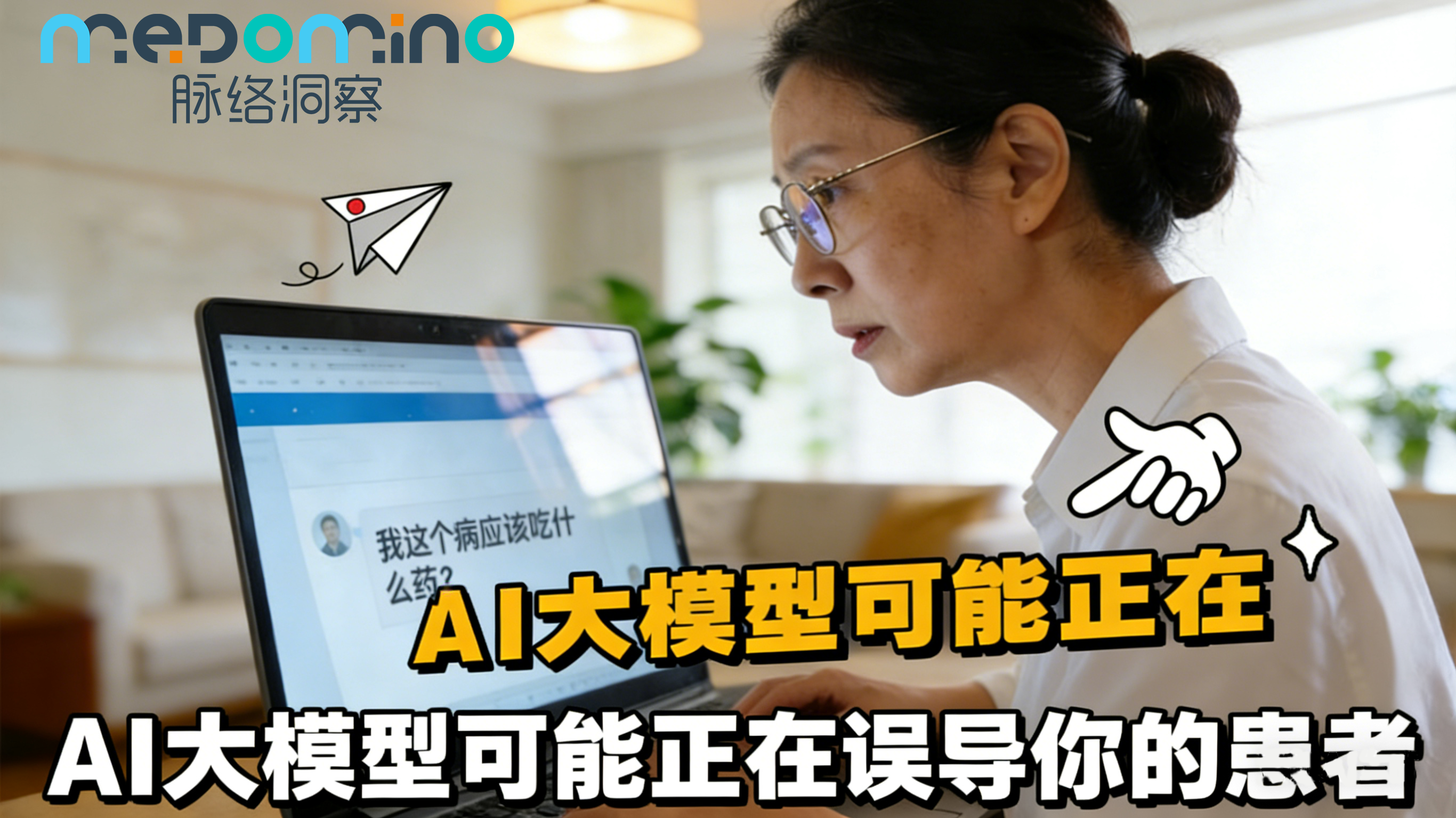 在你看不见的地方，AI正在误导你的患者！